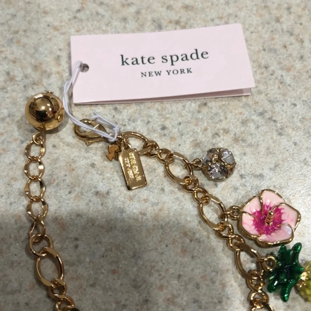 Kate Spade Hawaii Charm Bracelet 🎄LAST ONE 🎄 - Picture 4 of 5